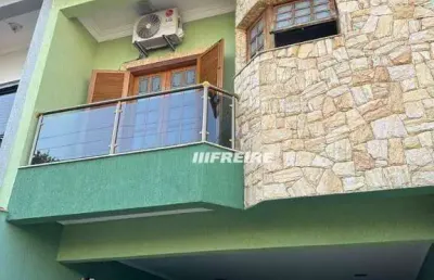Sobrado com 3 dormitórios à venda, 195 m² por r$ 1.150.000,00 - vila camilópolis - santo andré/sp