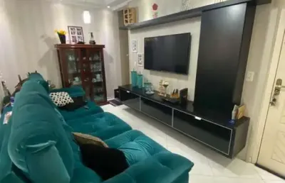 Cobertura com 3 dormitórios à venda, 89 m² por r$ 710.000 - parque das nações - santo andré/sp