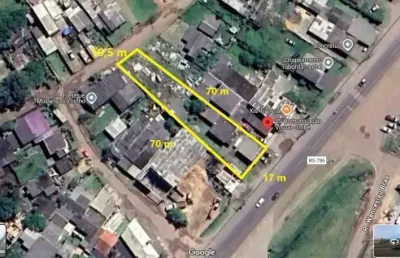 Terreno comercial à venda na av. paraguassú – bairro presidente, imbé
