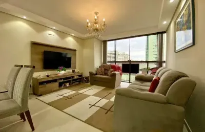 Apartamento mobiliado com 3 dormitórios no centro de tramandaí