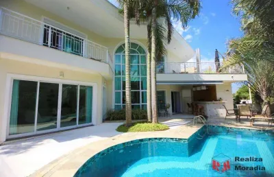 Casa com 4 dormitórios, 530 m² - venda por r$ 4.200.000,00 ou aluguel por r$ 17.669,34/mês - são paulo ii - cotia/sp