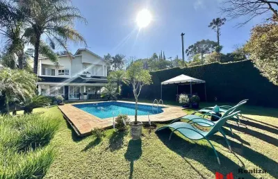 Casa com 4 dormitórios à venda, 496 m² por r$ 2.850.000,00 - vila santo antônio - cotia/sp