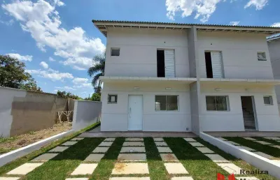 Sobrado à venda  com 2 suítes e 2 vagas à venda, 70 m² por r$ 390.000 - parque do carmo - vargem grande paulista/sp