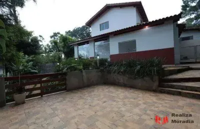 Casa à venda, 150 m² por r$ 900.000,00 - chácara represinha - cotia/sp