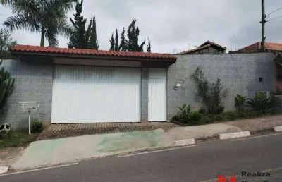 Casa com 4 dormitórios - 1 suíte - piscina - varanda -  chácara recanto verde -  cotia