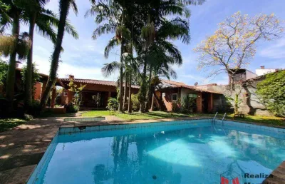 Casa terrea com 4 dormitórios, 3 suítes à venda, 350 m² por r$ 2.000.000 - jardim da glória - cotia/sp