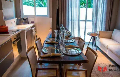 Apartamento à venda, 69 m² por r$ 682.500,00 - granja viana - cotia/sp