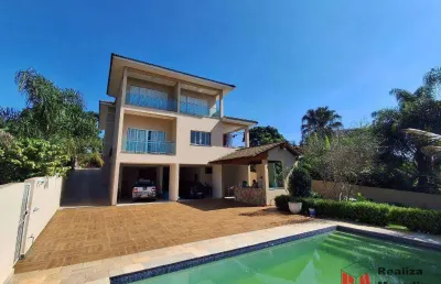 Casa com 5 dormitórios à venda, 683 m² por r$ 4.600.000,00 - vila santo antônio - cotia/sp