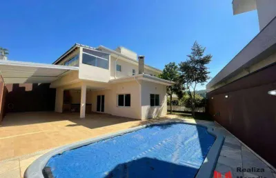 Casa com 4  dormitórios, alto padrão à venda, 341 m² por r$ 2.300.000 - granja viana - jandira/sp