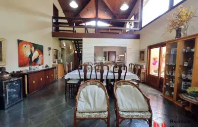 Casa terrea com 4 quartos à venda, 400 m² por r$ 1.700.000 - granja viana - cotia/sp