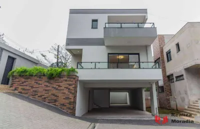 Casa nova com 3 suítes à venda, 300 m² por r$ 2.400.000 - granja viana - carapicuíba/sp