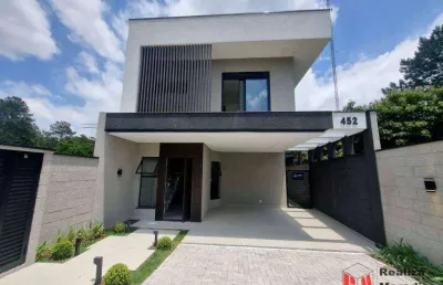 Casa nova com 3 a 4 quartos suites à venda, 193 m² por r$ 1.500.000 - gramado - cotia/sp