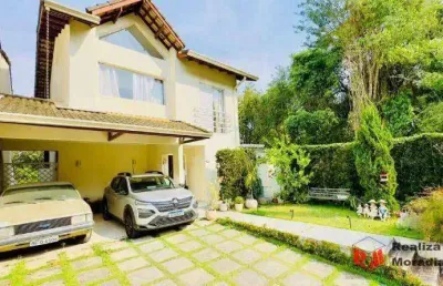 Casa com 3 suites e piscina privativa, 232 m² - venda por r$ 1.660.000 ou aluguel por r$ 10.000/mês - granja viana - cotia/sp