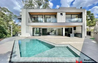 Cond são paulo ii - zero km, moderna, 4 suítes - granja viana