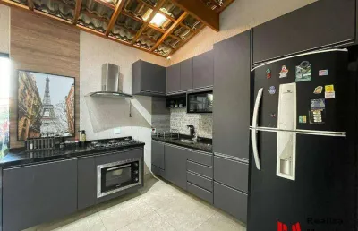 Casa com 2 dormitórios e jardim, 80 m² por r$ 450.000 - granja viana - cotia/sp
