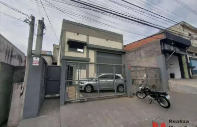 Galpão para alugar, 190 m² por r$ 5.320,00/mês - jardim do engenho - cotia/sp