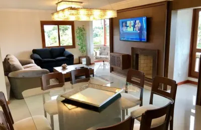 Apartamento com 3 quartos à venda na rua emílio leobet, 1881, avenida central, gramado por r$ 1.800.000