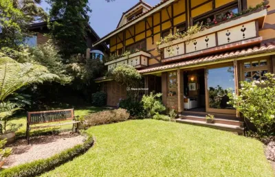 Casa em condomínio fechado com 3 quartos à venda na rua joão alfredo schneider, 1070, planalto, gramado por r$ 1.480.000