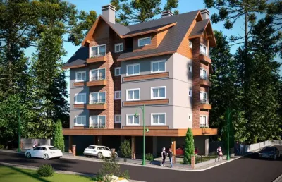 Apartamento com 2 quartos à venda na rua augusto zatti, 385, centro, gramado por r$ 1.800.000