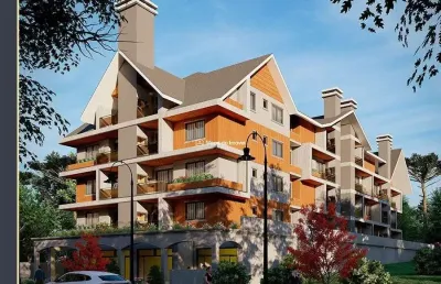Apartamento com 2 quartos à venda na rua general ernesto dornelles, 53, centro, canela por r$ 1.200.000