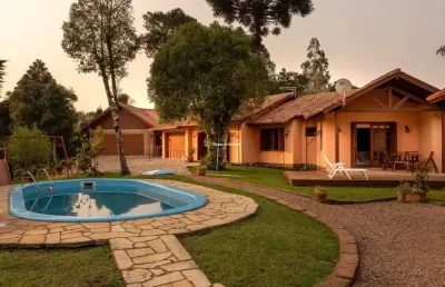 Casa com 6 quartos à venda na villagio, 1140, mato queimado, gramado por r$ 2.150.000