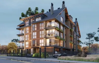 Apartamento com 2 quartos à venda na venerável, 700, avenida central, gramado por r$ 914.408