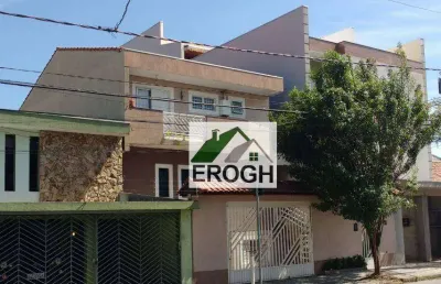 Sobrado à venda, 300 m² por r$ 1.170.000,00 - vila metalúrgica - santo andré/sp