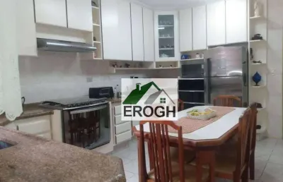 Sobrado à venda, 171 m² por r$ 650.000,00 - vila scarpelli - santo andré/sp