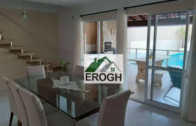 Sobrado à venda, 320 m² por r$ 870.000,00 - parque jequitiba - itanhaém/sp