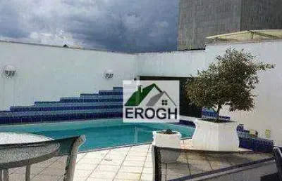 Cobertura à venda, 420 m² por r$ 2.980.000,00 - ponta da praia - santos/sp
