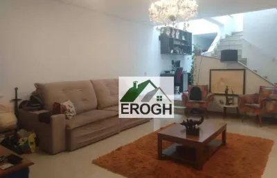 Sobrado com 4 dormitórios à venda, 231 m² por r$ 1.272.000,00 - vila valparaíso - santo andré/sp