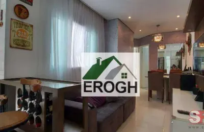 Cobertura à venda, 108 m² por r$ 455.800,00 - vila curuçá - santo andré/sp