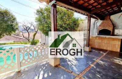 Casa com piscina,  3 dormitórios, 326 m² - venda por r$ 1.650.000 ou aluguel por r$ 13.400/mês - campestre - santo andré/sp