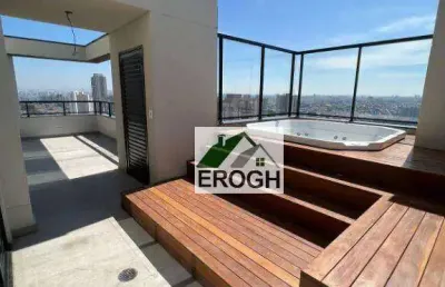 Cobertura com 3 suítes à venda, 323 m² por r$ 3.006.000 - campestre - santo andré/sp