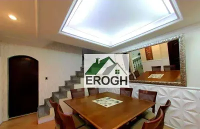 Sobrado à venda, 238 m² por r$ 2.090.000,00 - barcelona - são caetano do sul/sp