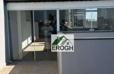 Cobertura com 3 dormitórios à venda, 174 m² por r$ 630.000,00 - vila curuçá - santo andré/sp