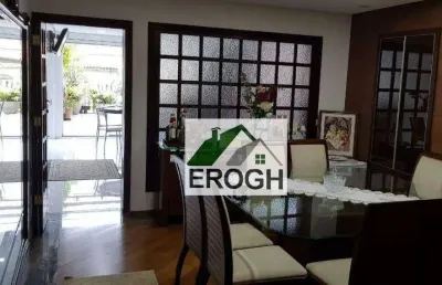 Sobrado com piscina, 3 dormitórios à venda, 586 m² por r$ 2.200.000 - santa maria - santo andré/sp
