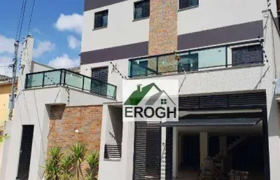 Apartamento com 2 dormitórios à venda, 45 m² por r$ 350.000 - parque joão ramalho - santo andré/sp