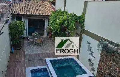 Sobrado com 4 dormitórios à venda, 340 m² por r$ 1.540.000,00 - santa maria - santo andré/sp
