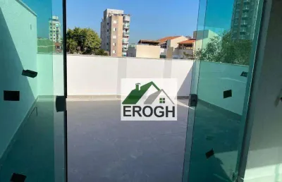 Cobertura à venda, 182 m² por r$ 830.000,00 - vila curuçá - santo andré/sp