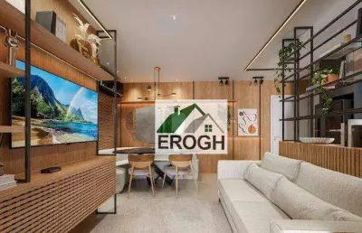 Apartamento com 2 dormitórios à venda, 56 m² por r$ 530.000,00 - casa branca - santo andré/sp