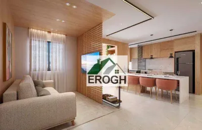 Apartamento à venda, 69 m² por r$ 740.000,00 - casa branca - santo andré/sp