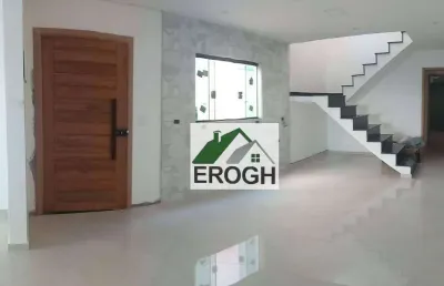 Sobrado com 3 suítes, 174 m² por r$ 915.000 - campestre - santo andré/sp