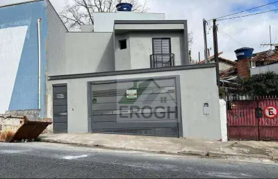 Sobrado com 3 dormitórios à venda, 101 m² por r$ 595.000 - vila clarice - santo andré/sp