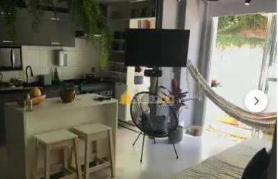 Apartamento com 2 dormitórios à venda, 59 m² - pendotiba - niterói/rj