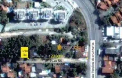 Terreno à venda na Rua Doutor Rovane Tavares Guimarães, 85, Maravista, Niterói