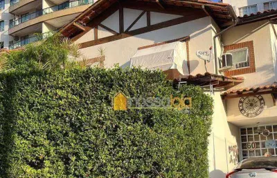 Casa com 3 dormitórios à venda, 160 m²  - santa rosa - niterói/rj