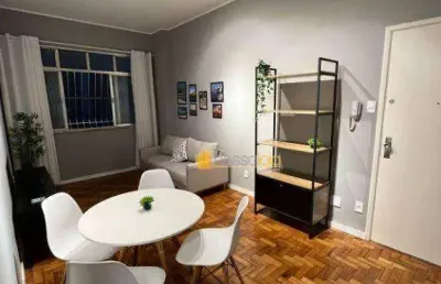 Apartamento com 1 dormitório à venda, 50 m²  - centro - niterói/rj