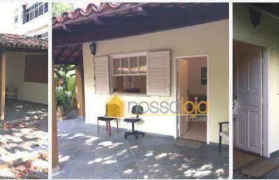Casa com 4 dormitórios à venda, 224 m²  - paraíso - são gonçalo/rj