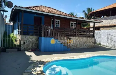 Casa com 3 dormitórios à venda, 160 m²  - jardim atlântico central (itaipuaçu) - maricá/rj